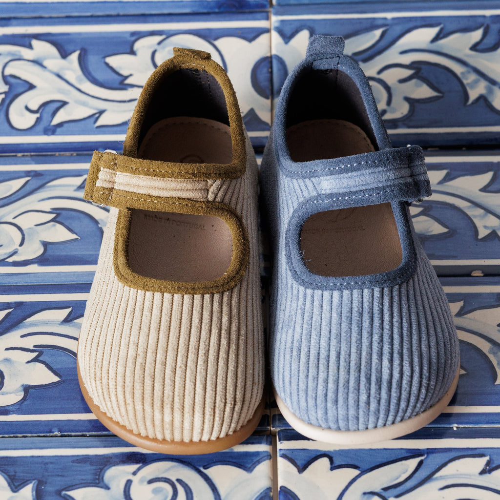 Tété Beige Mary Jane Shoes