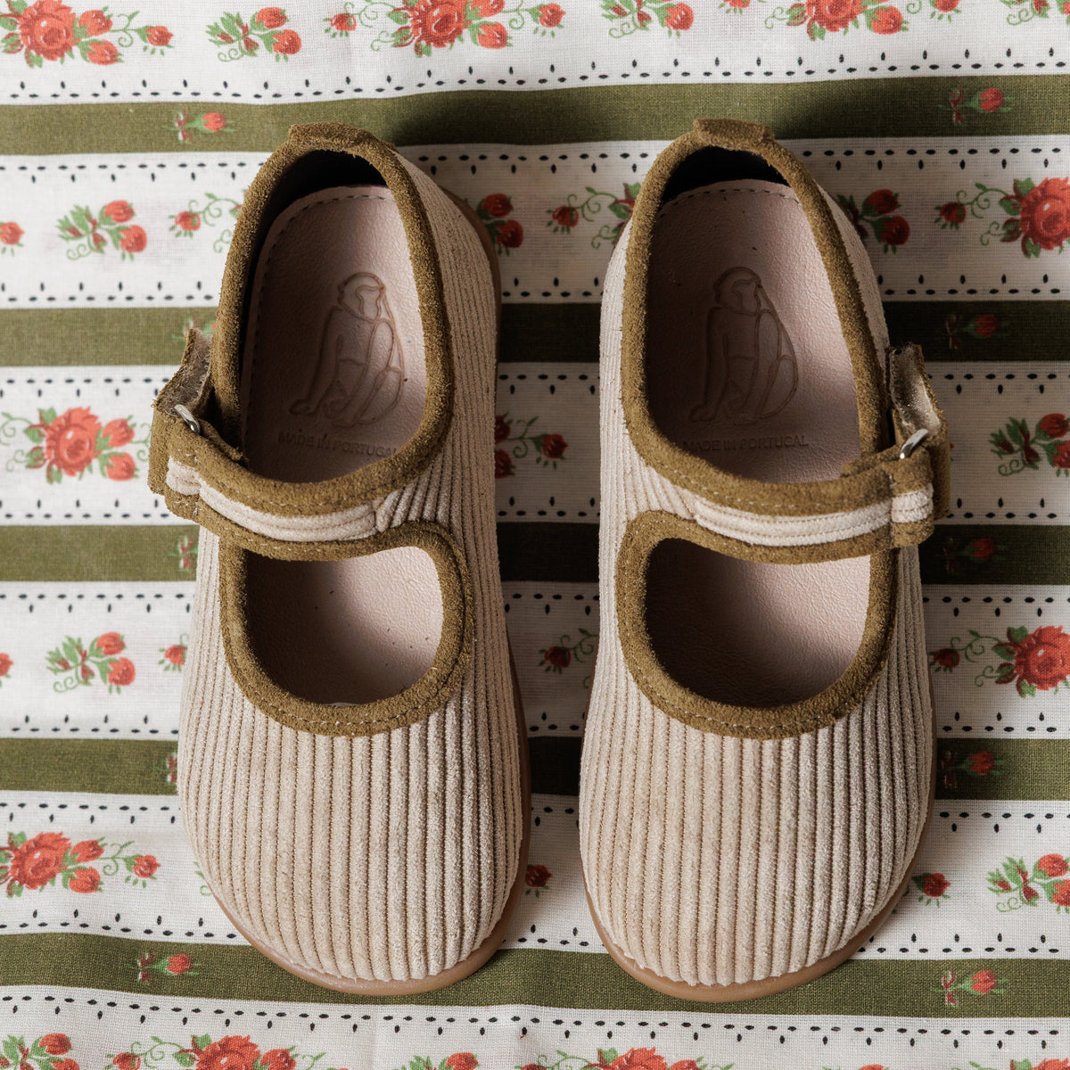 Tété Beige Mary Jane Shoes