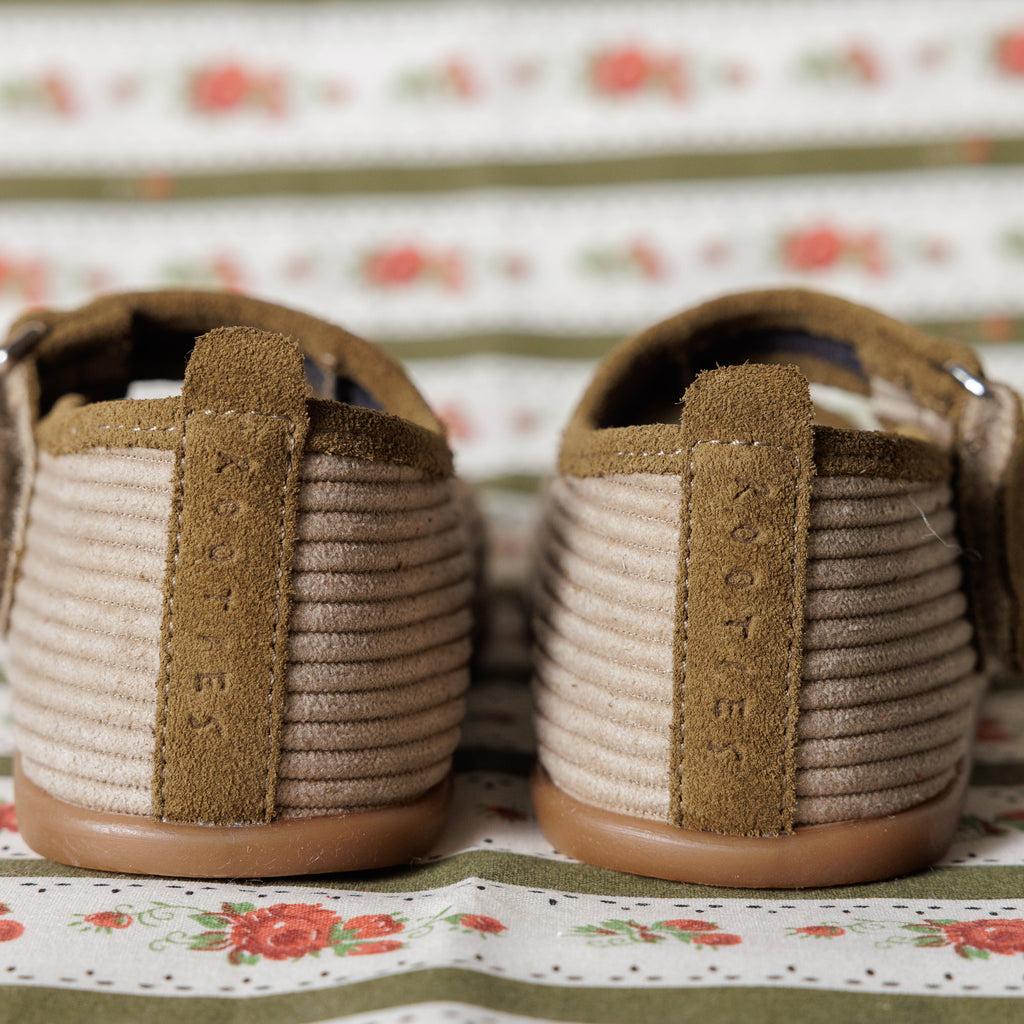 Tété Beige Mary Jane Shoes