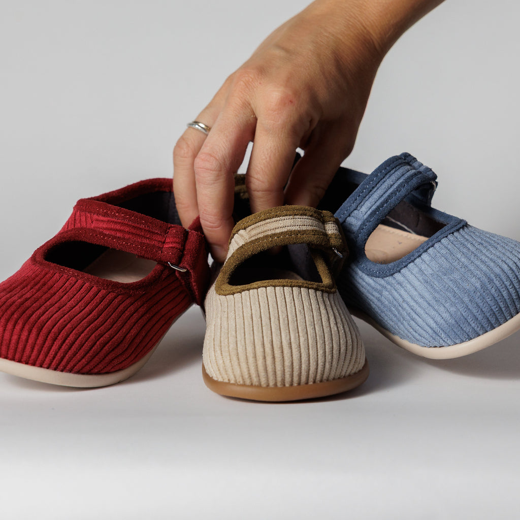 Tété Beige Mary Jane Shoes