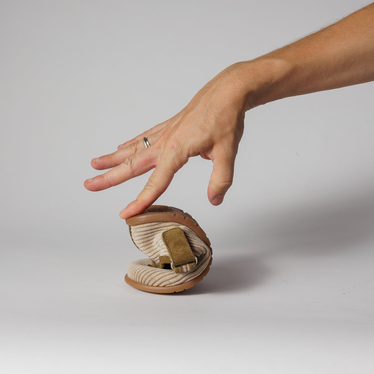 Tété Beige Mary Jane Shoes