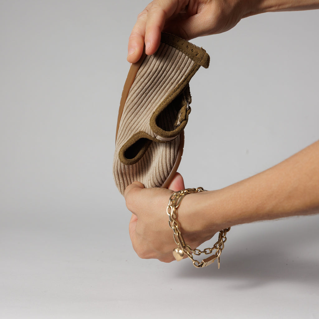 Tété Beige Mary Jane Shoes