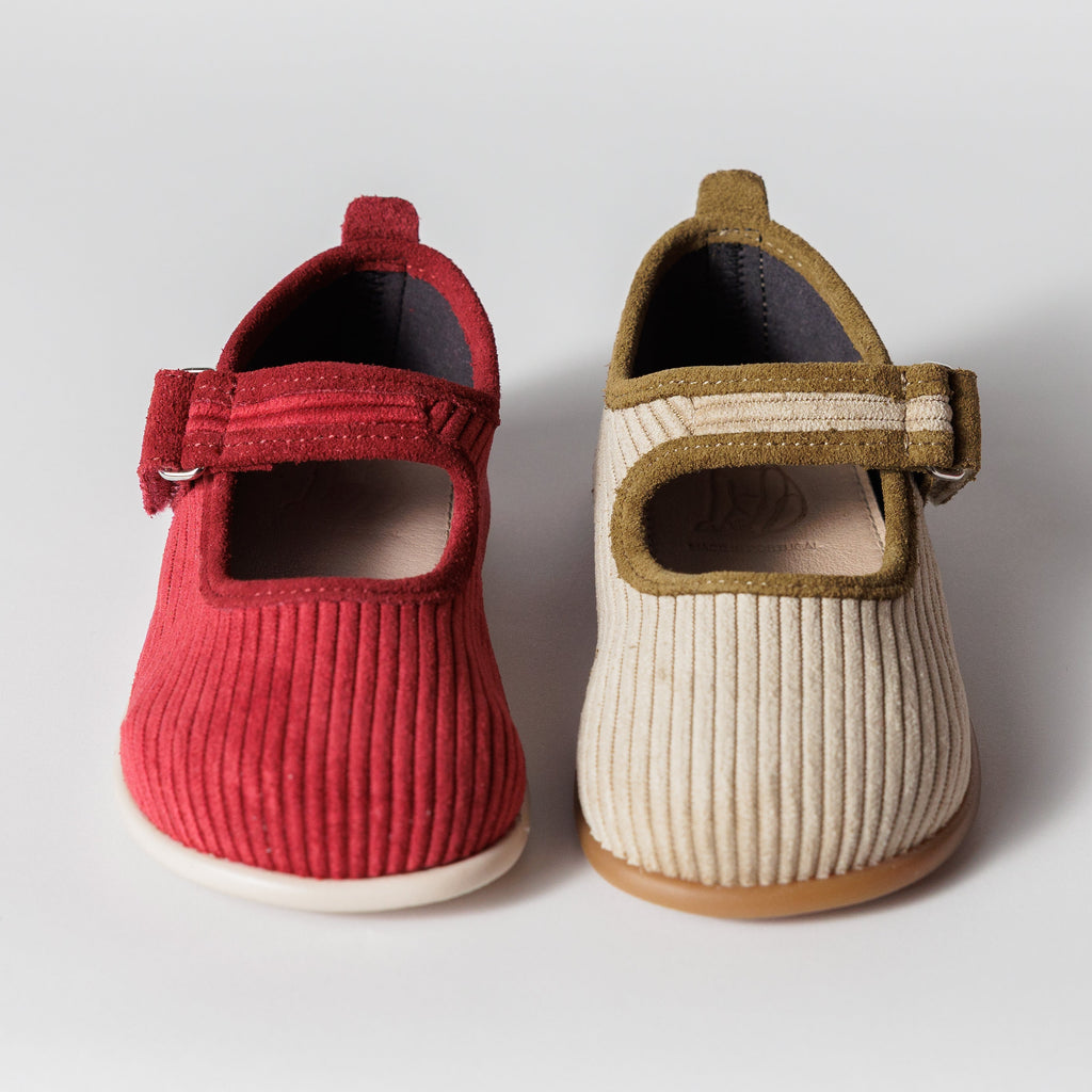 Tété Beige Mary Jane Shoes