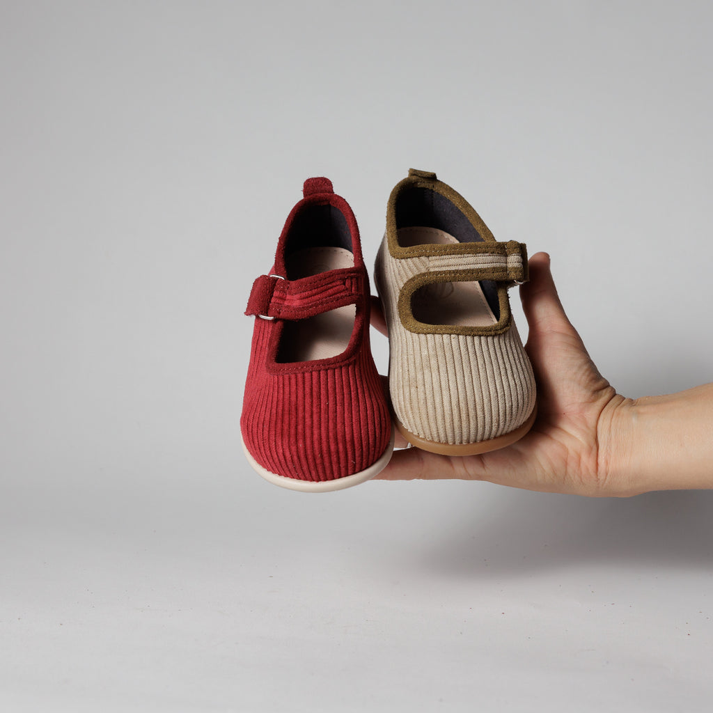 Tété Beige Mary Jane Shoes