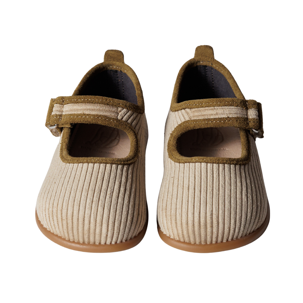Tété Beige Mary Jane Shoes